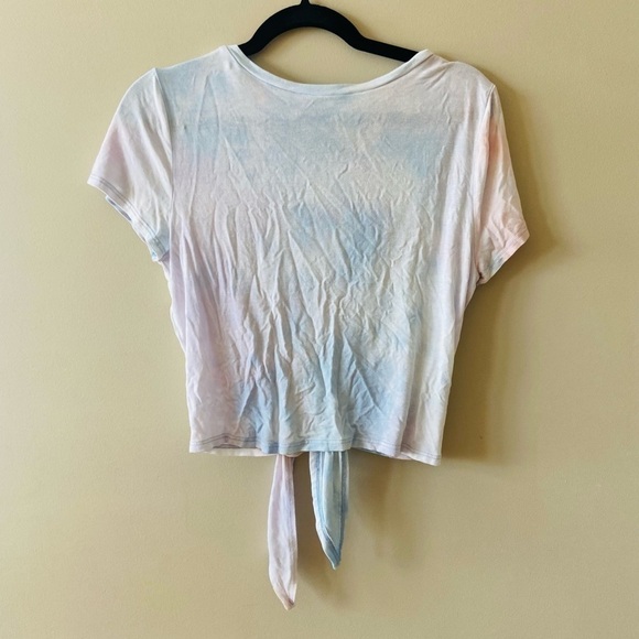 ⭐️2 FOR $20⭐️ Rebel Sugar Zodiac Cropped Tie Tee. Size Small. - Picture 5 of 8